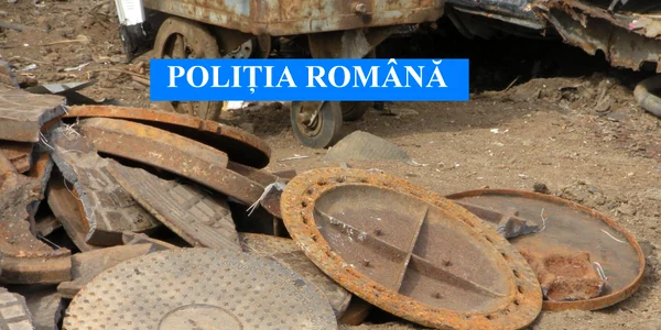 Toate capacele de canalizare din Stefanesti si o parte din cele din Dragasani au fost furate