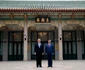 Trump, alături de Xi Jinping la complexul de protocol Zhongnanhai din Beijing FOTO AFP