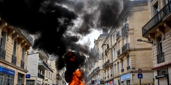 Proteste în Franța, Bordeaux FOTO Profimedia 