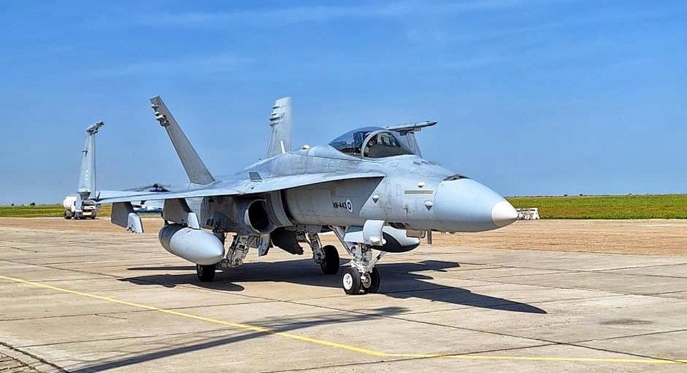 Prima misiune NATO a Finlandei în România. Partenerii de alianță au venit cu avioane F-18 Hornet la Mihail Kogălniceanu FOTO VIDEO