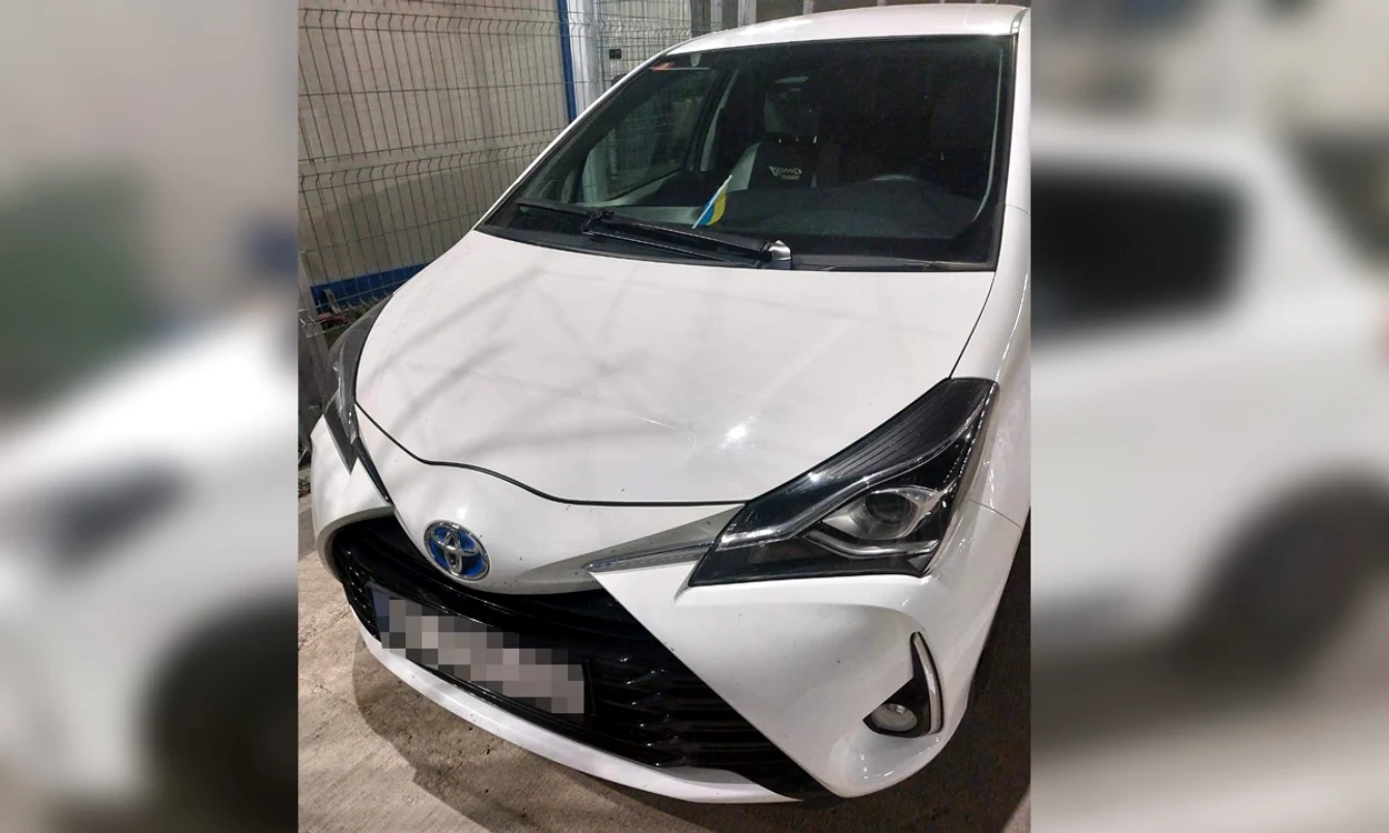 Mașina figura ca furată din grecia FOTO: Poliția de Frontieră