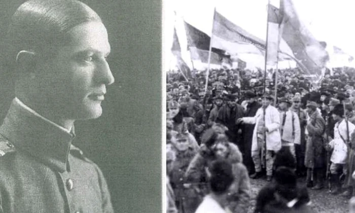 Eroul necunoscut al Marii Uniri de la 1 Decembrie 1918  Ofiţerul care a asigurat protecţia celor 100 000 de participanţi jpeg