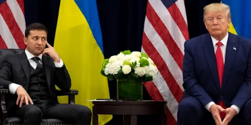 Reacţia lui Zelenski la sugestia lui Donald Trump FOTO captură