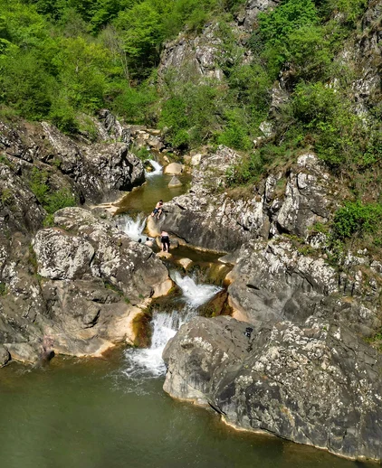 Cascada Ciucaș, un loc impresionant din România / Sursă foto: Facebook