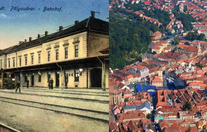 Gara care a rezistat după bombardament