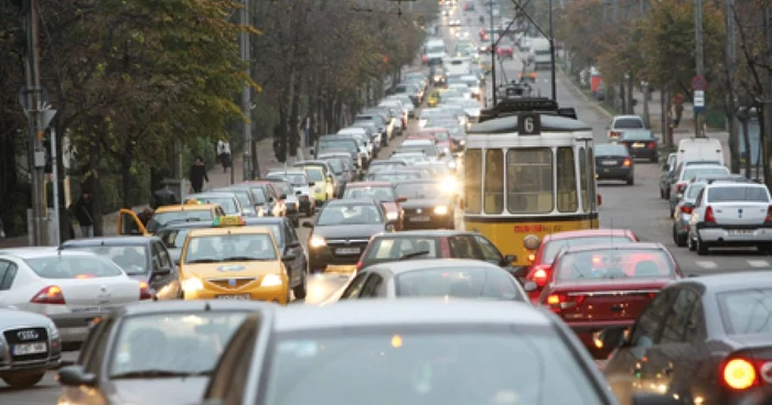 Şoferii blochează intersecţia dintre străzile Gării şi Râpa Galbenă