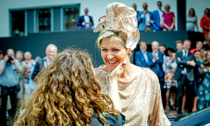 Regina Maxima a Olandei în Almelo, Foto Profimedia (1) jpg