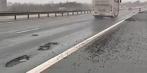 gropi autostrada bucuresti pitesti 01