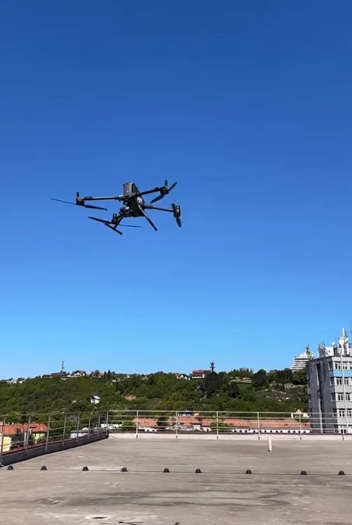 Primăria Cluj-Napoca a testat recent o dronă de ultimă generație