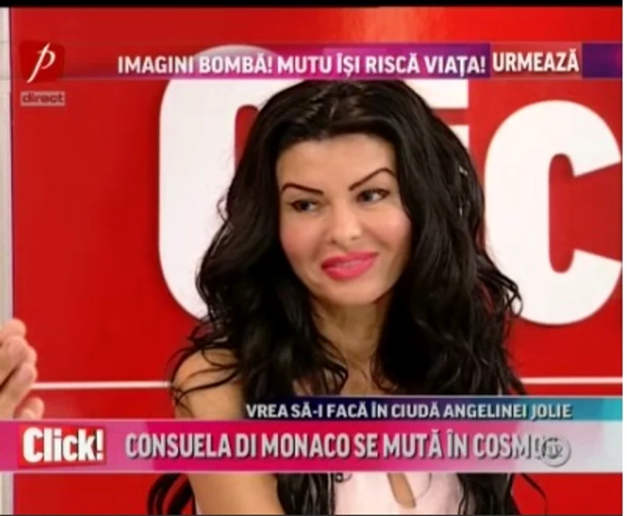 Consuela a fost invitată în platoul Click!