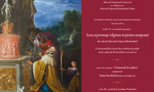 Expoziţie de pictură europeană cu scene şi personaje religioase,  din colecţia Muzeului Naţional Brukenthal, expuse la Muzeul Naţional Cotroceni jpeg