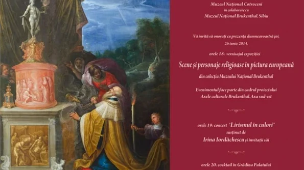 Expoziţie de pictură europeană cu scene şi personaje religioase,  din colecţia Muzeului Naţional Brukenthal, expuse la Muzeul Naţional Cotroceni jpeg