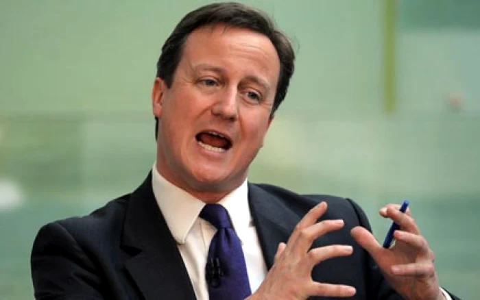 Premierul britanic, David Cameron