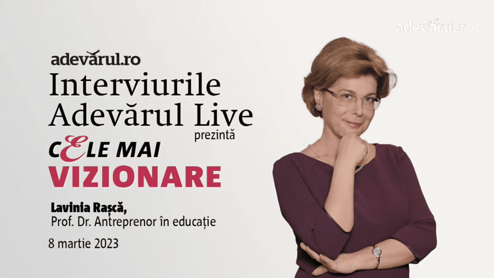 Business de succes. Despre antreprenoriat în educație cu Lavinia Rașcă, Prof. Dr. antreprenor în educație 