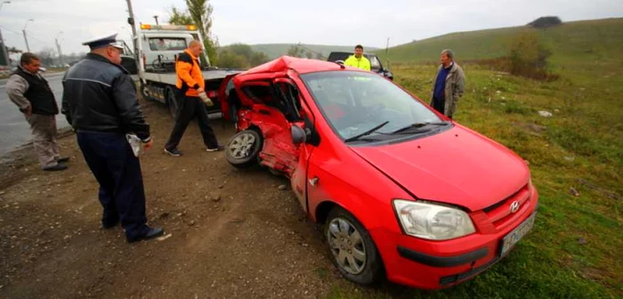 Tragedia s-a petrecut în această dimineaţă. FOTO: Daniel Guţă. ADEVĂRUL.