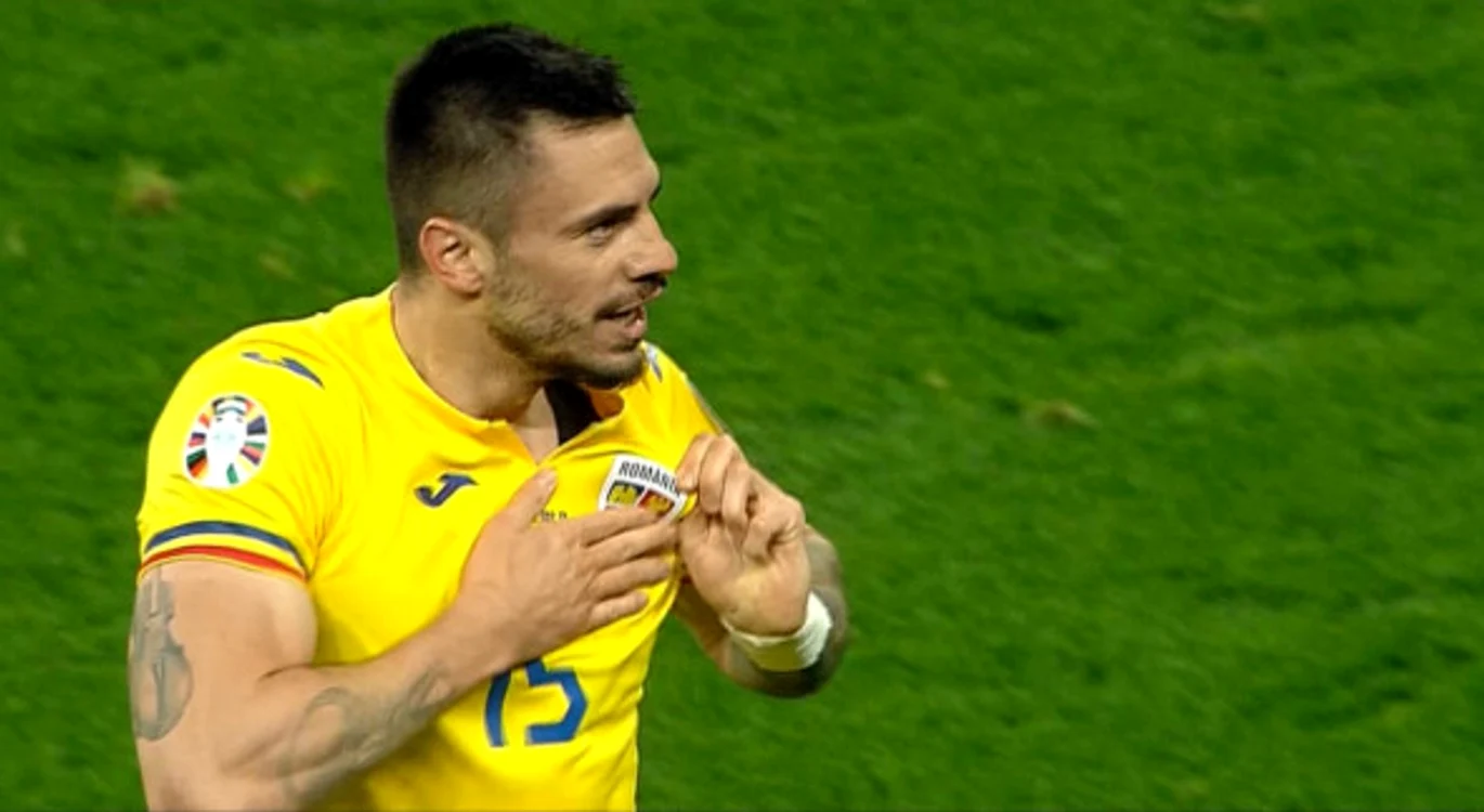 Burcă, încântat după golul marcat în meciul cu Belarus pentru 2-0