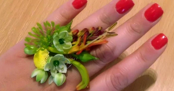 Laura Drăghici din Ploieşti - atelier de flori design Foto Dana Mihai