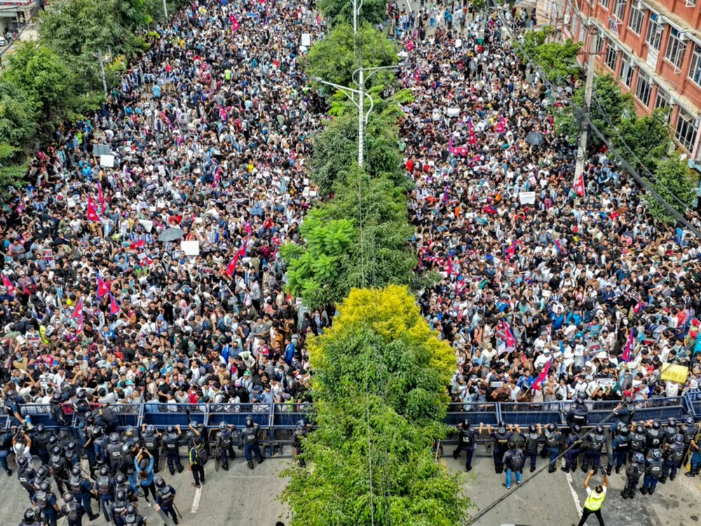 Proteste în Nepal/FOTO: X