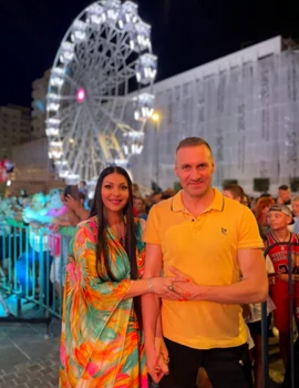 Medana și Alin Oprea, împreună la Zalău foto: arhiva personală