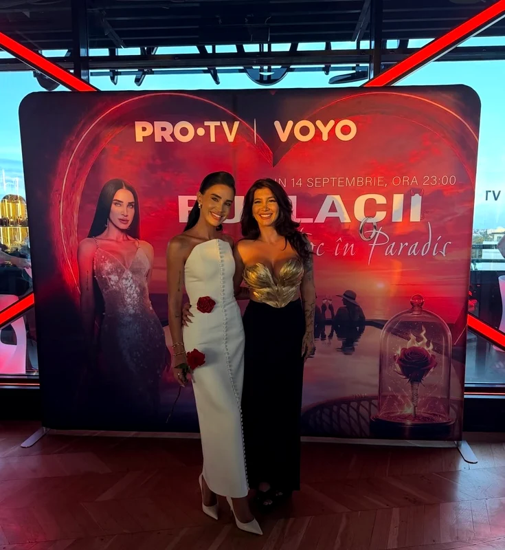 Adelina Pestrițu și Tina Ulmeanu, concurentă la „ Burlacii: Foc în Paradis”