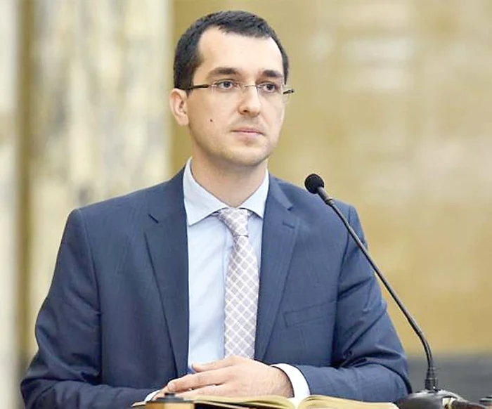 Ministrul sănătăţii, Vlad Voiculescu