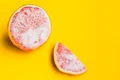 frozen grapefruit yellow background jpg