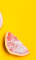 frozen grapefruit yellow background jpg