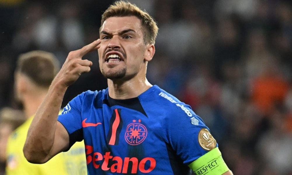 FCSB, victorie mare cu Hamburg, dar l-a pierdut pe Darius Olaru. Căpitanul a ajuns la spital urlând de durere