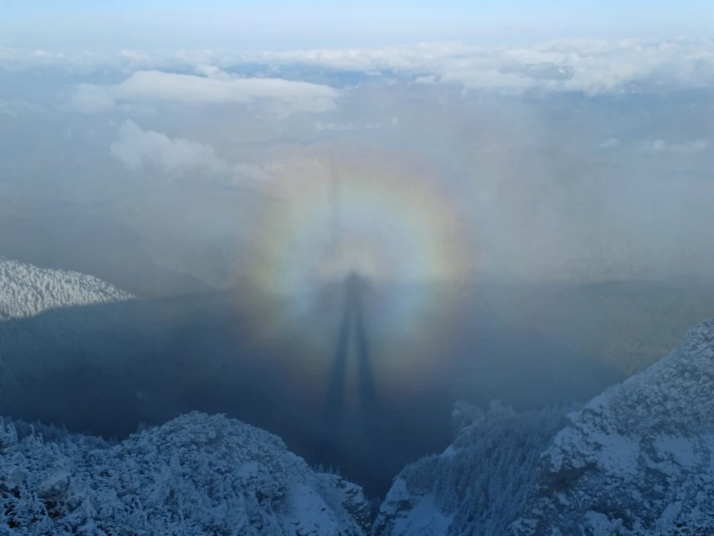 Straniul fenomen surprins pe Ceahlău FOTO Virgil Tofan