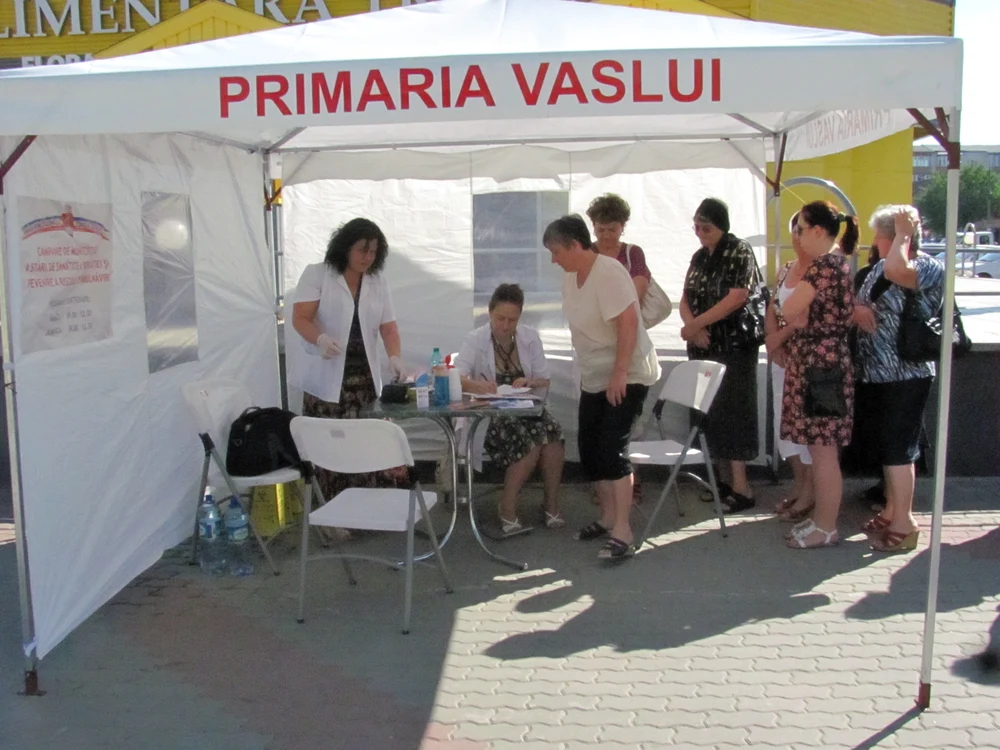 Primăria Vaslui a amplasat 4 astfel de puncte medicale FOTO:adevarul