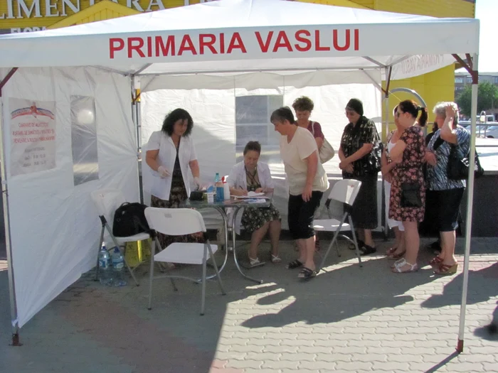 Primăria Vaslui a amplasat 4 astfel de puncte medicale FOTO:adevarul