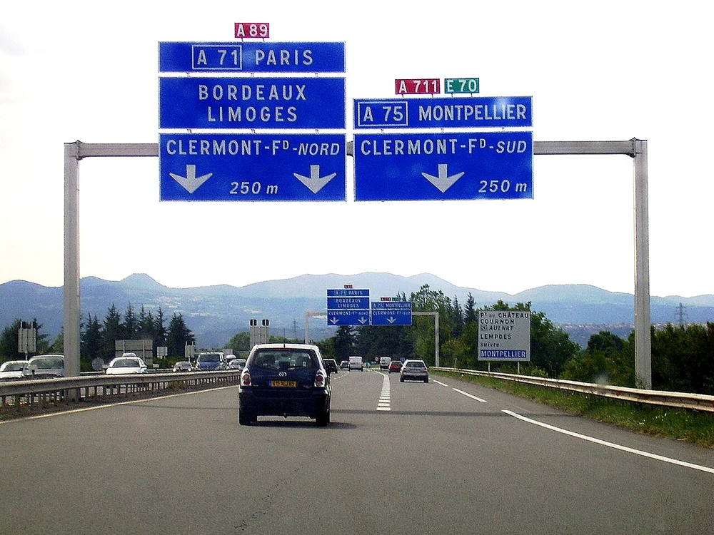 Autostradă în Franța