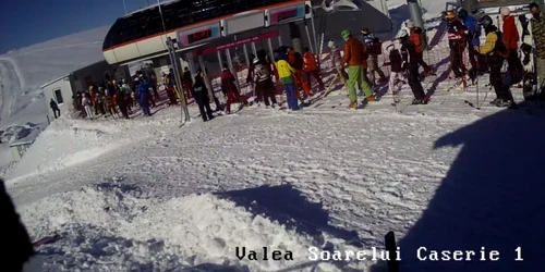 aglomeratie la gondola din sinaia foto Primăria Sinaia