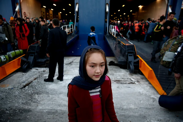 Peste 26.000 de mii de copii au ajuns în Europa doar în 2015foto: AP