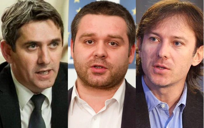 Ionel Dancă, Ciprian Ciucu şi Florin Cîţu, trei dintre liberalii care vor să fie candidatul PNL pentru Primăria Capitalei. FOTO Colaj Adevărul