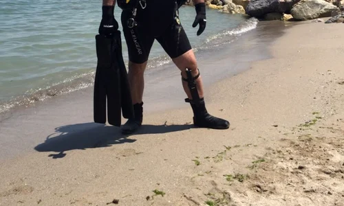 Chef Scărlătescu a îmbrăcat pentru prima dată costumul de scafandru jpeg