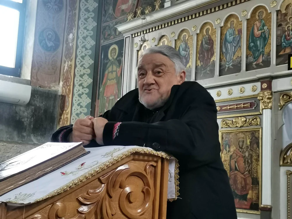 Preotul Petru Gărău FOTO Ștefan Both