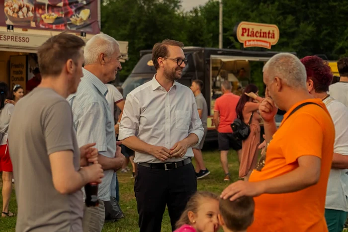 Primarul Dominic Fritz s-a lăudat cu evenimentul, într-o postare de pe Facebook