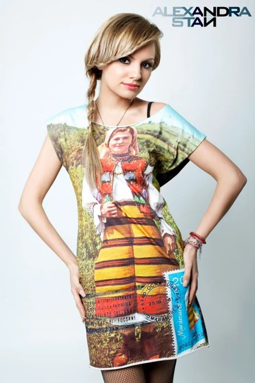 Alexandra Stan e mândră că e româncă (Foto: Facebook)