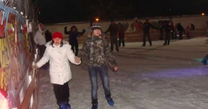 Târgu-Jiu: Patinoarul a devenit o amintire