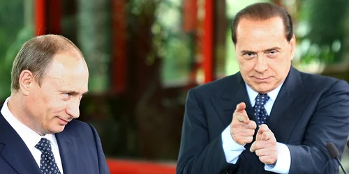 Berlusconi si Putin in 2008 foto EPA EFE jpg