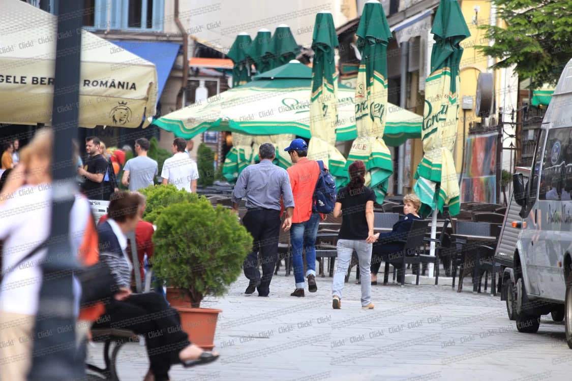 Ştefan Bănică junior, prin Centrul Vechi