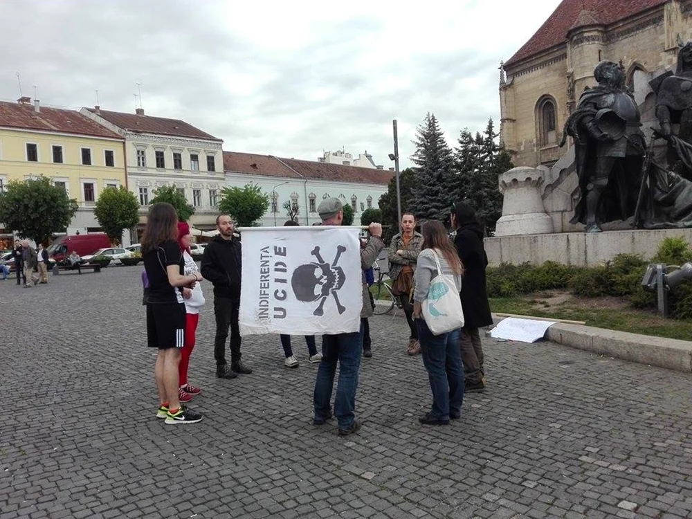 protest cluj 