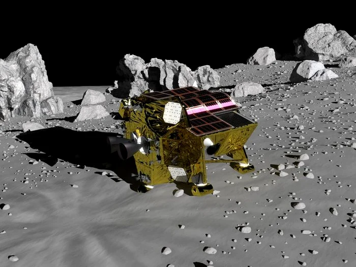 Sonda selenară SLIM. FOTO NASASpaceflight.com