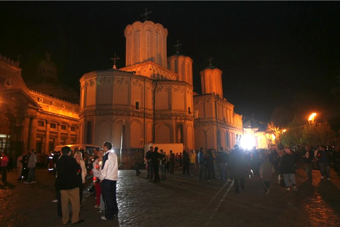 
    Biserica din incinta Patriarhiei Române. (Arhiva Click!)  
