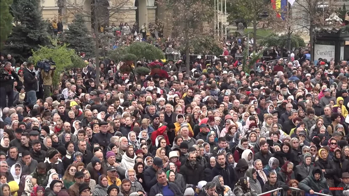 sfanta parascheva 2022 prima zi pelerinaj (sursa FOTO YT Doxologia)