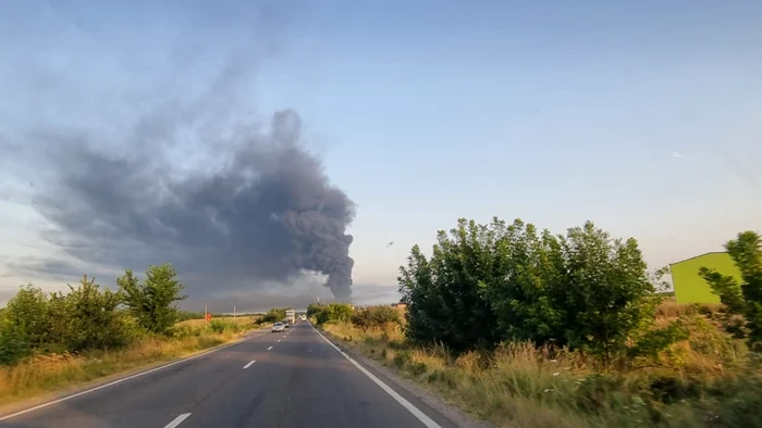 incendiu hala polistiren