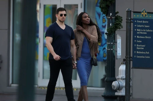 *EXCLUSIVE* Venus Williams steps out with model boyfriend ahead of sister Serena's wedding jpeg