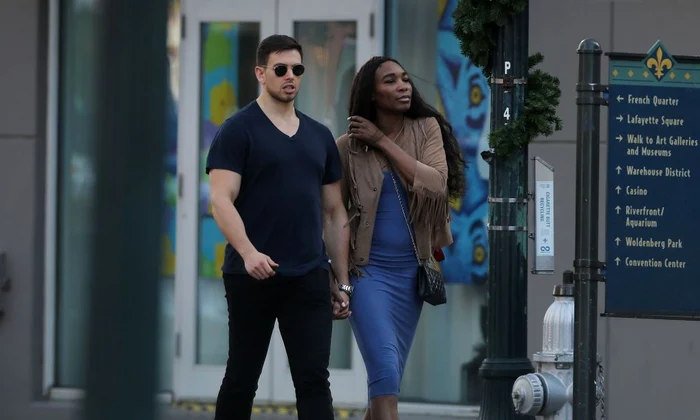 *EXCLUSIVE* Venus Williams steps out with model boyfriend ahead of sister Serena's wedding jpeg