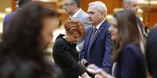 Liviu Dragnea si Lia Olguta Vasilescu FOTO Inquam Photos / Octav Ganea